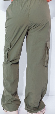 Nylon Cargo Pants