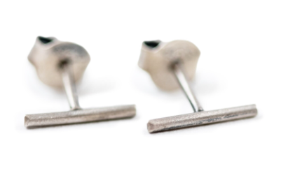 Bar Stud Earrings