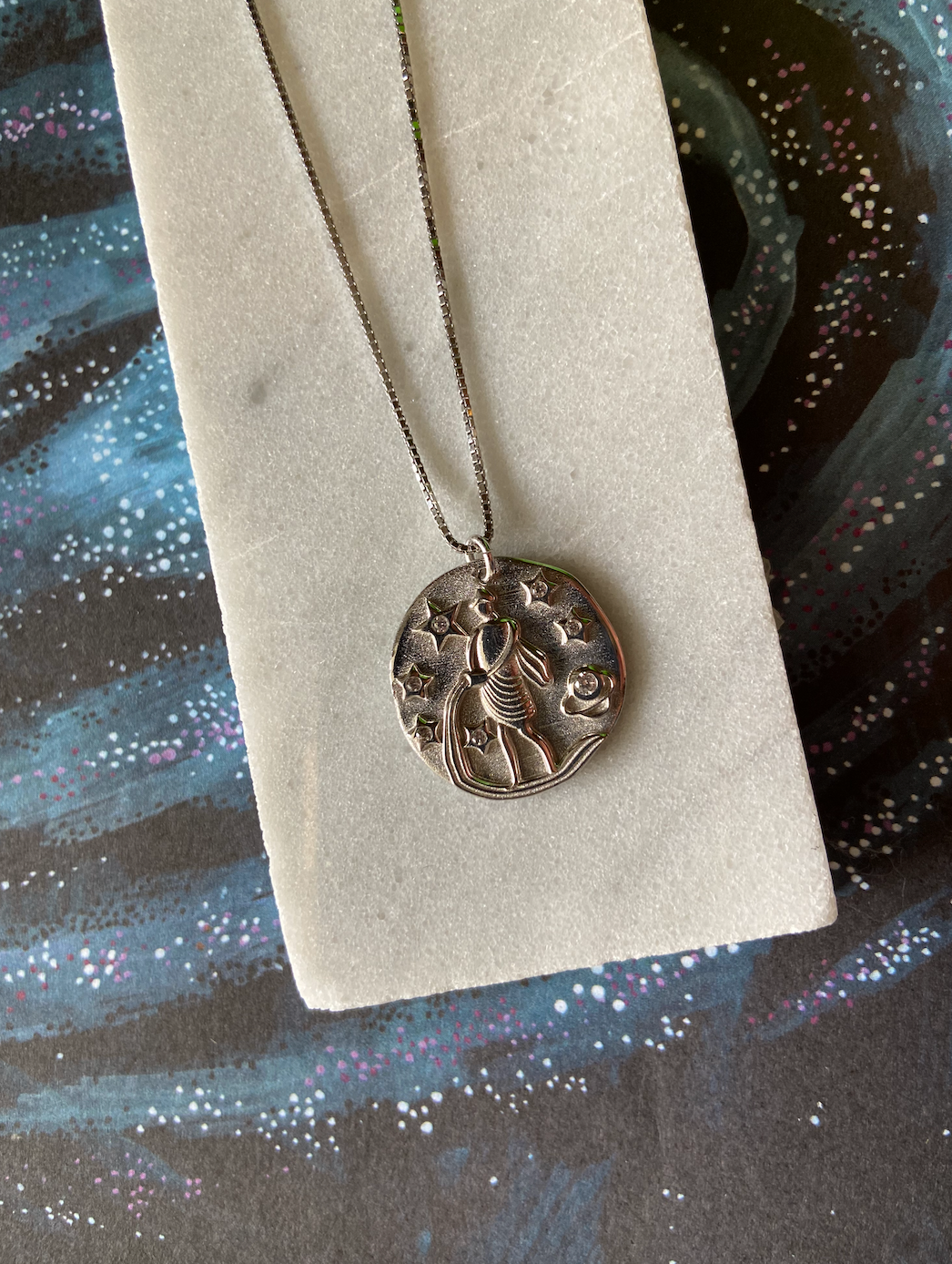 Zodiac Coin Necklace