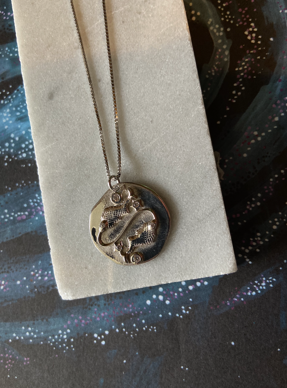 Zodiac Coin Necklace