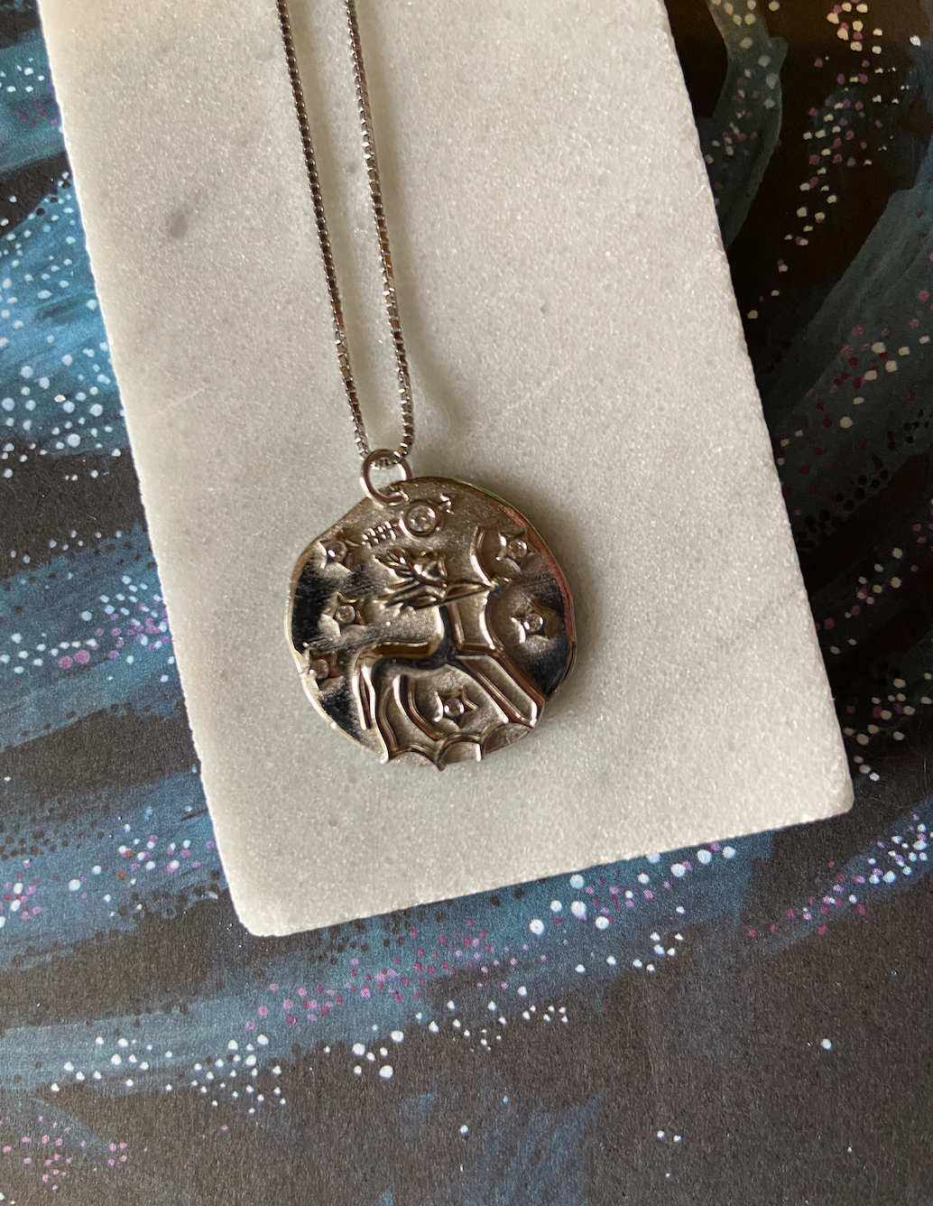 Zodiac Coin Necklace