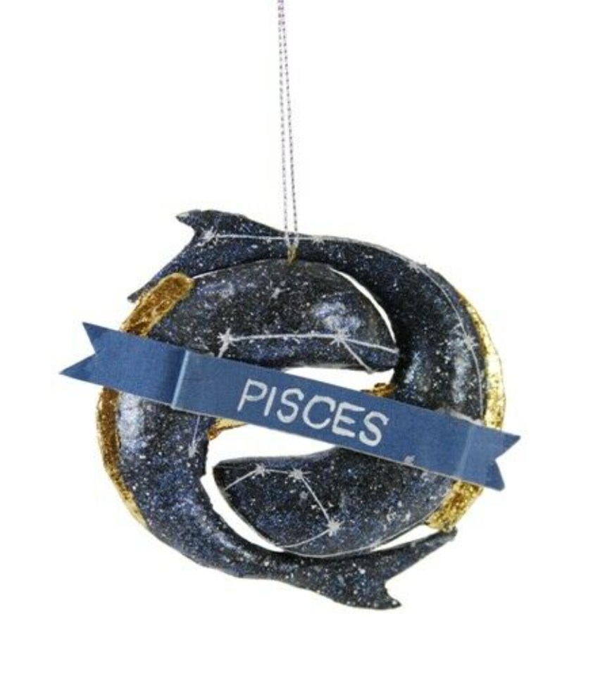 Zodiac Sign Christmas Ornaments