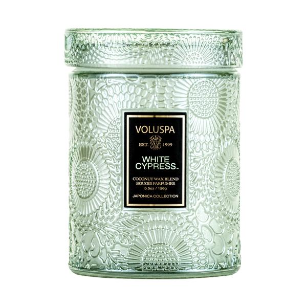 White Cypress Small Jar Candle 5.5oz