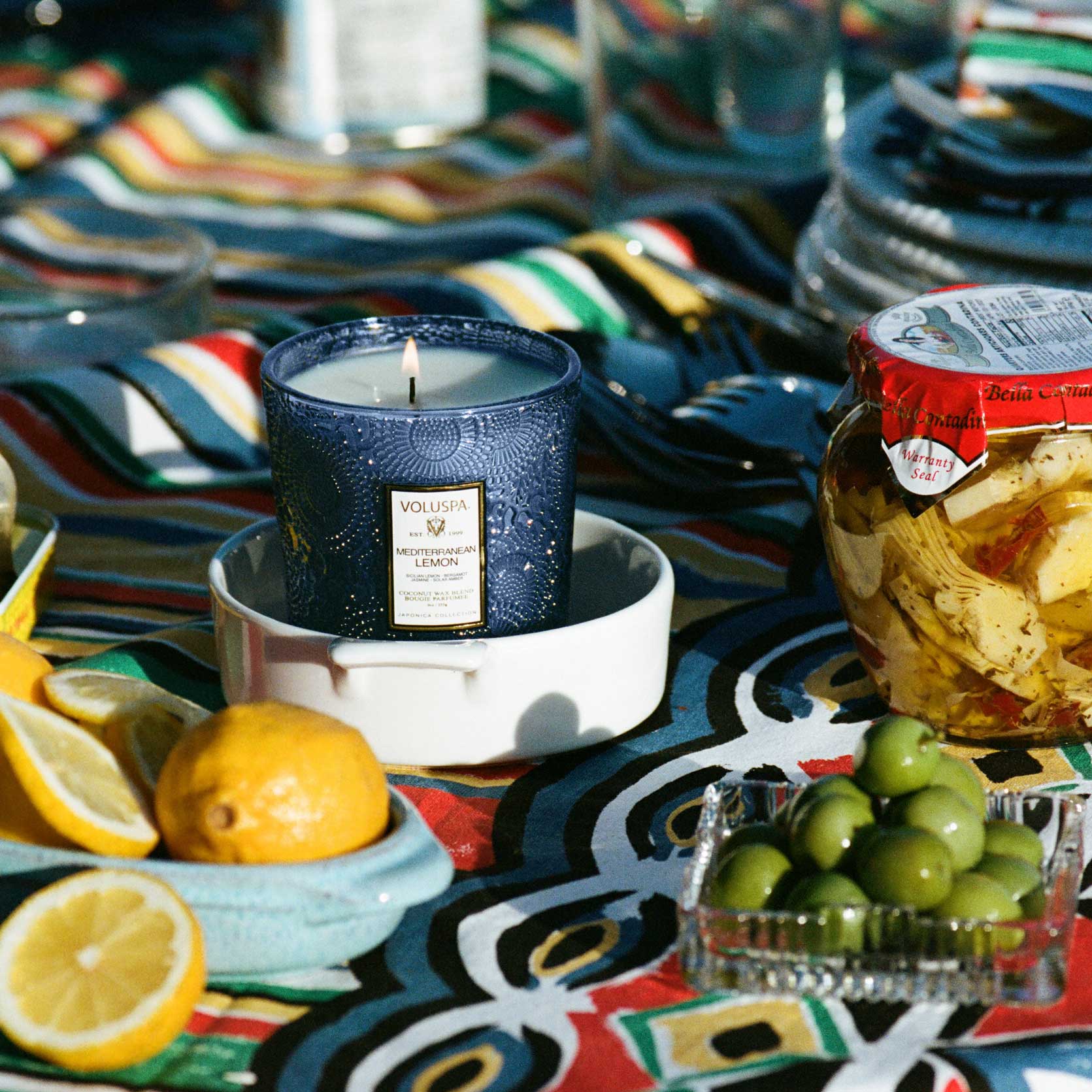 Mediterranean Lemon Classic Candle