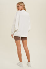 Load image into Gallery viewer, Swoop Cardigan - White
