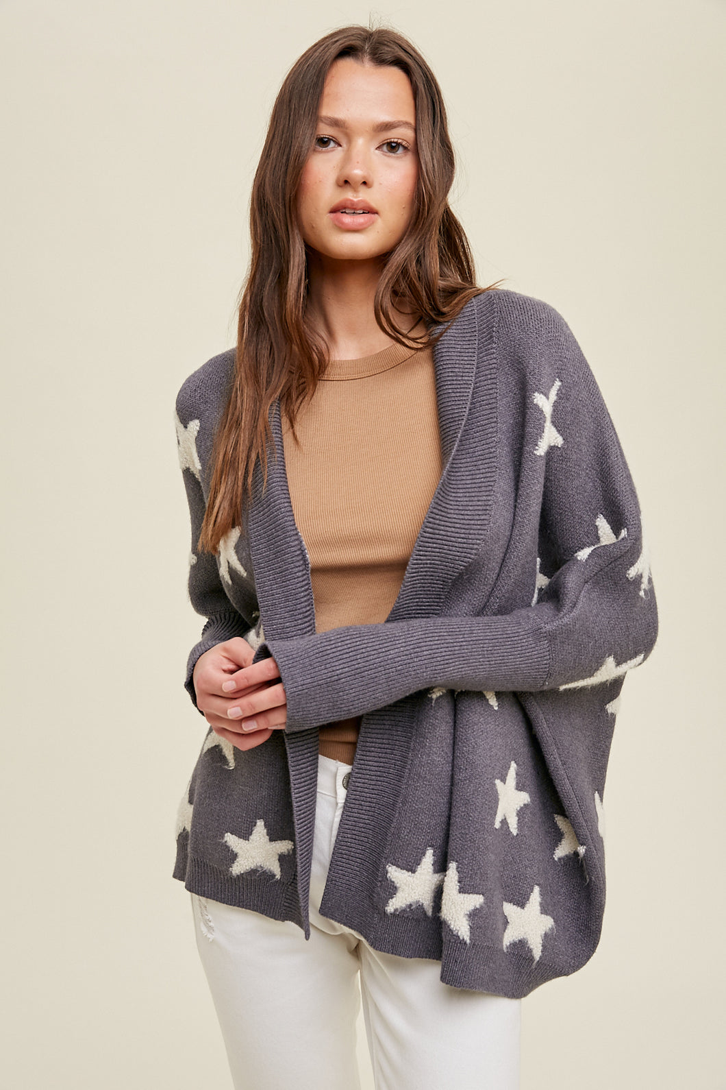 Boucle Star Cardigan