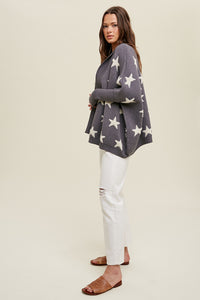 Boucle Star Cardigan