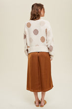 Load image into Gallery viewer, Cozy Polka Dot Sweater