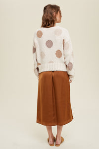 Cozy Polka Dot Sweater