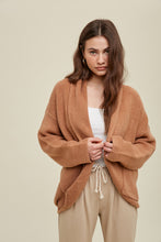 Load image into Gallery viewer, Collard Cardigan - Camel