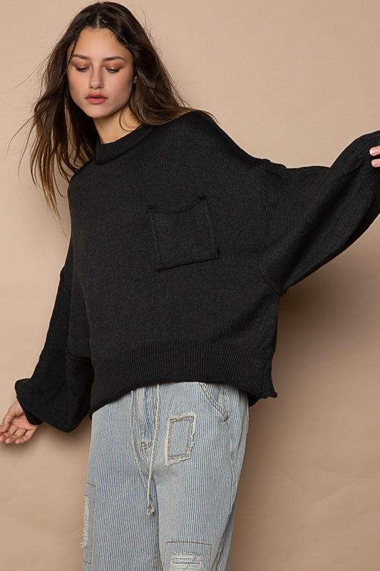 Grunge Sweater - Black