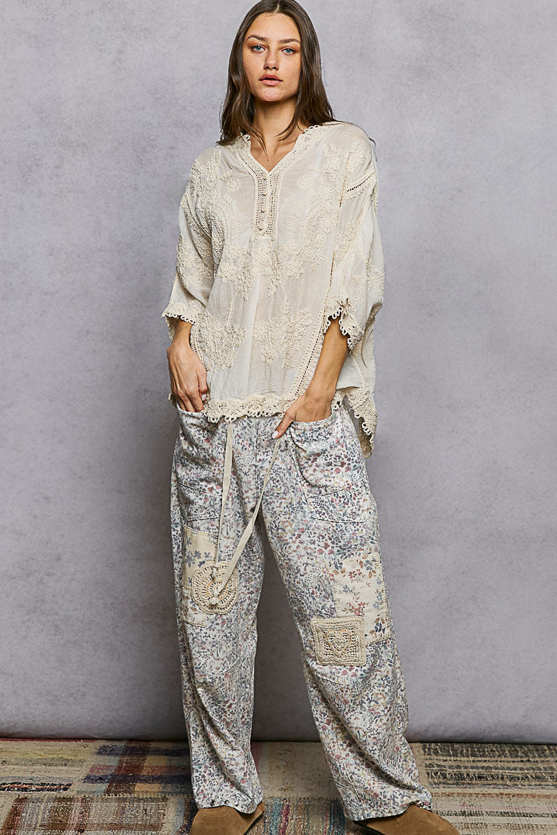 Crochet Blouse - Off White