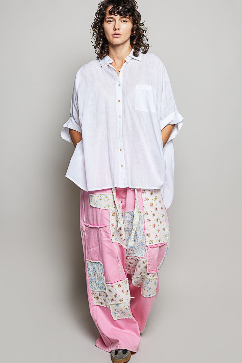 Dolman Sleeve Shirt - Off White