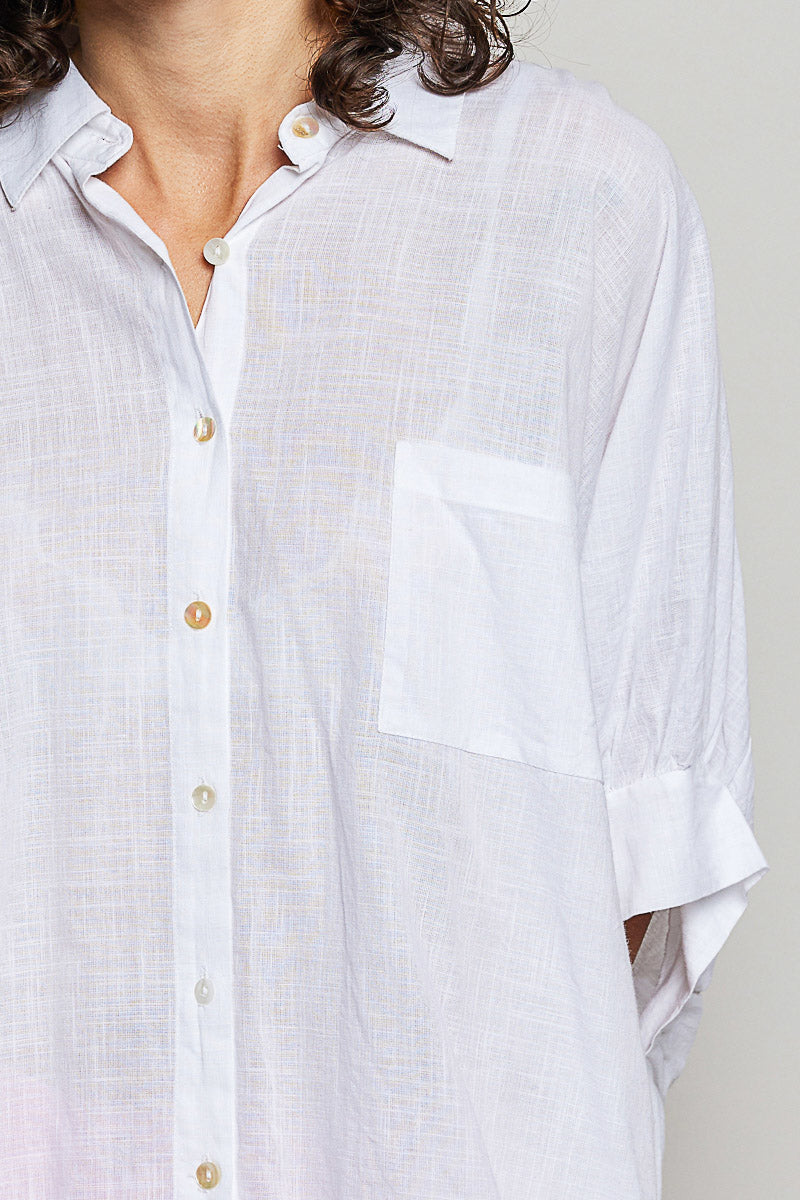 Dolman Sleeve Shirt - Off White