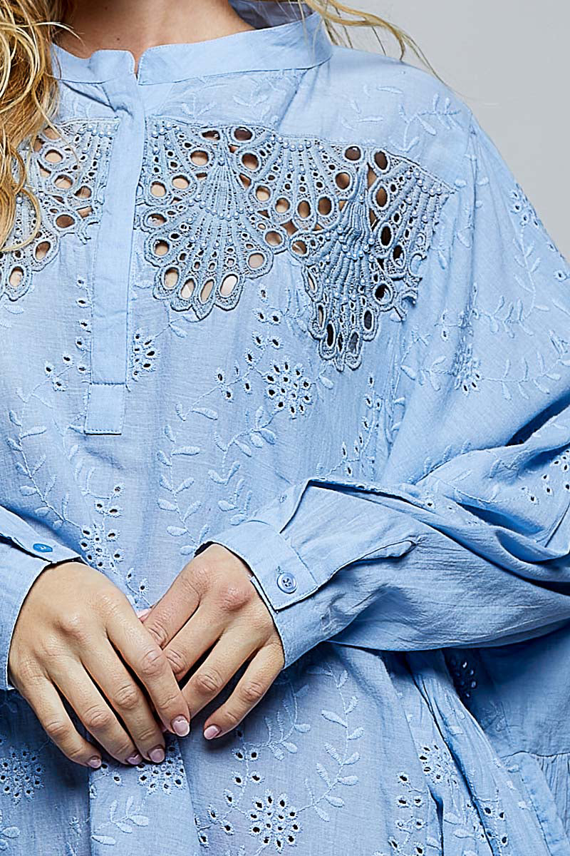 Eyelet Love You Dress