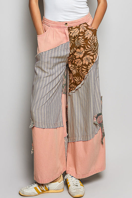 Peach Petal Pants