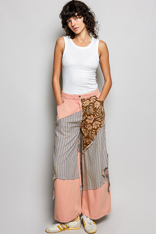 Peach Petal Pants