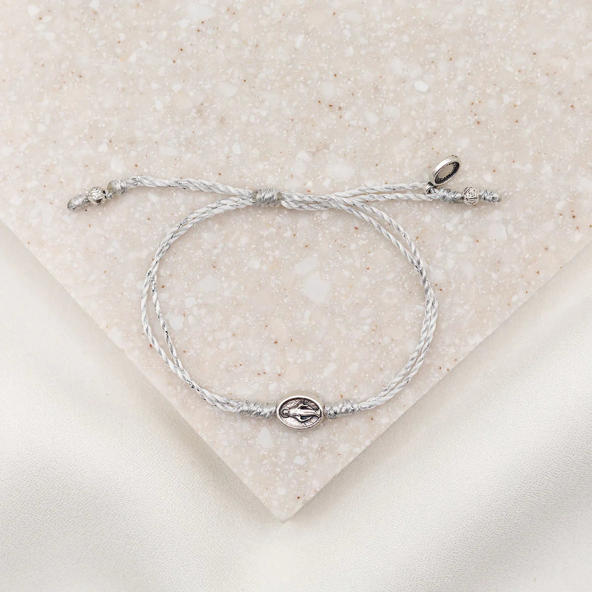 Say Yes Woven Miraculous Mary Bracelet
