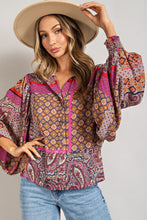 Load image into Gallery viewer, Boho Hippie Blouse