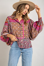 Load image into Gallery viewer, Boho Hippie Blouse
