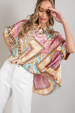 Load image into Gallery viewer, Paisley Patchwork Blouse