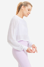 Load image into Gallery viewer, Trellis Mesh Raglan Top