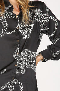 Panther Satin Set