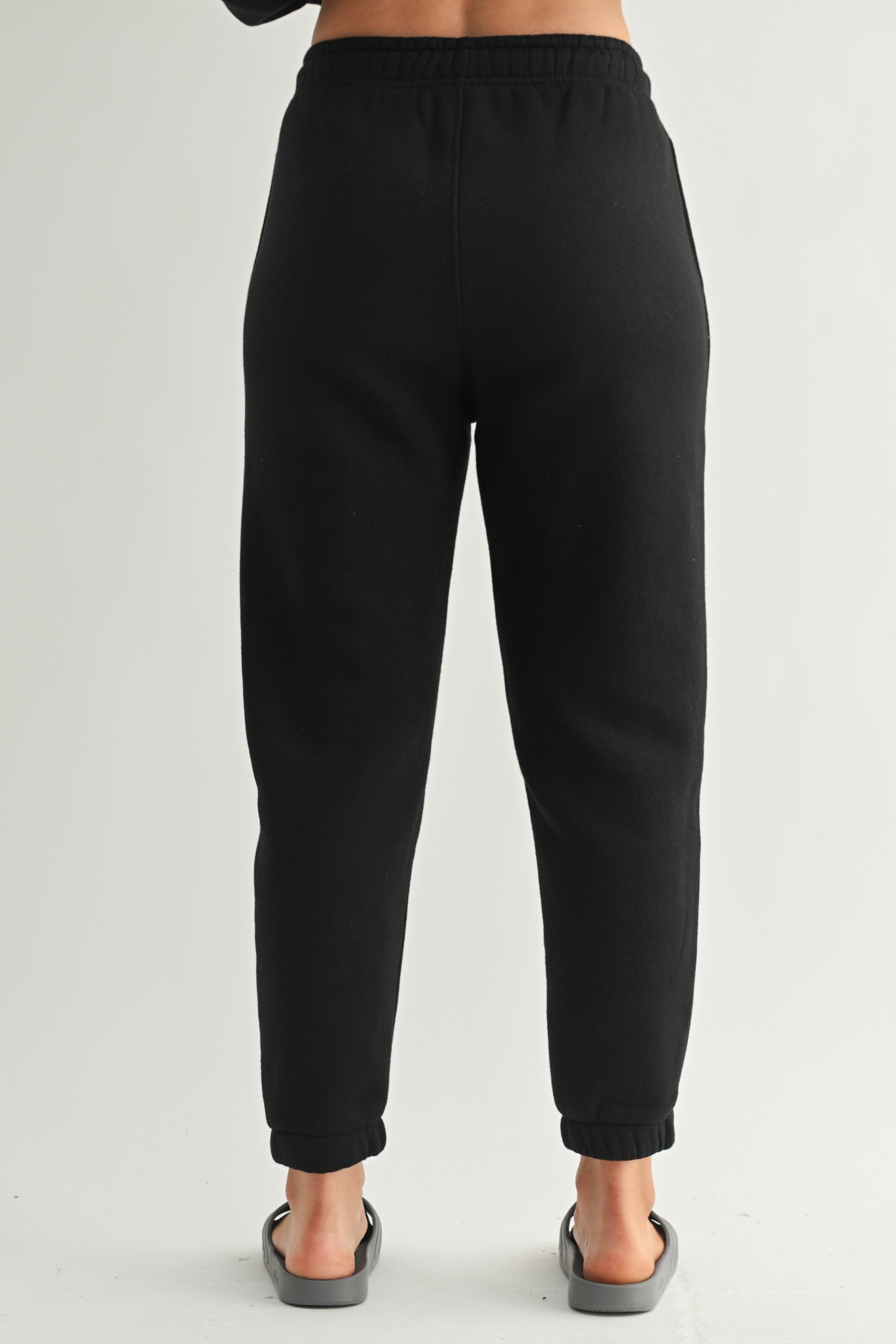 Fleece Billow Pants - Black