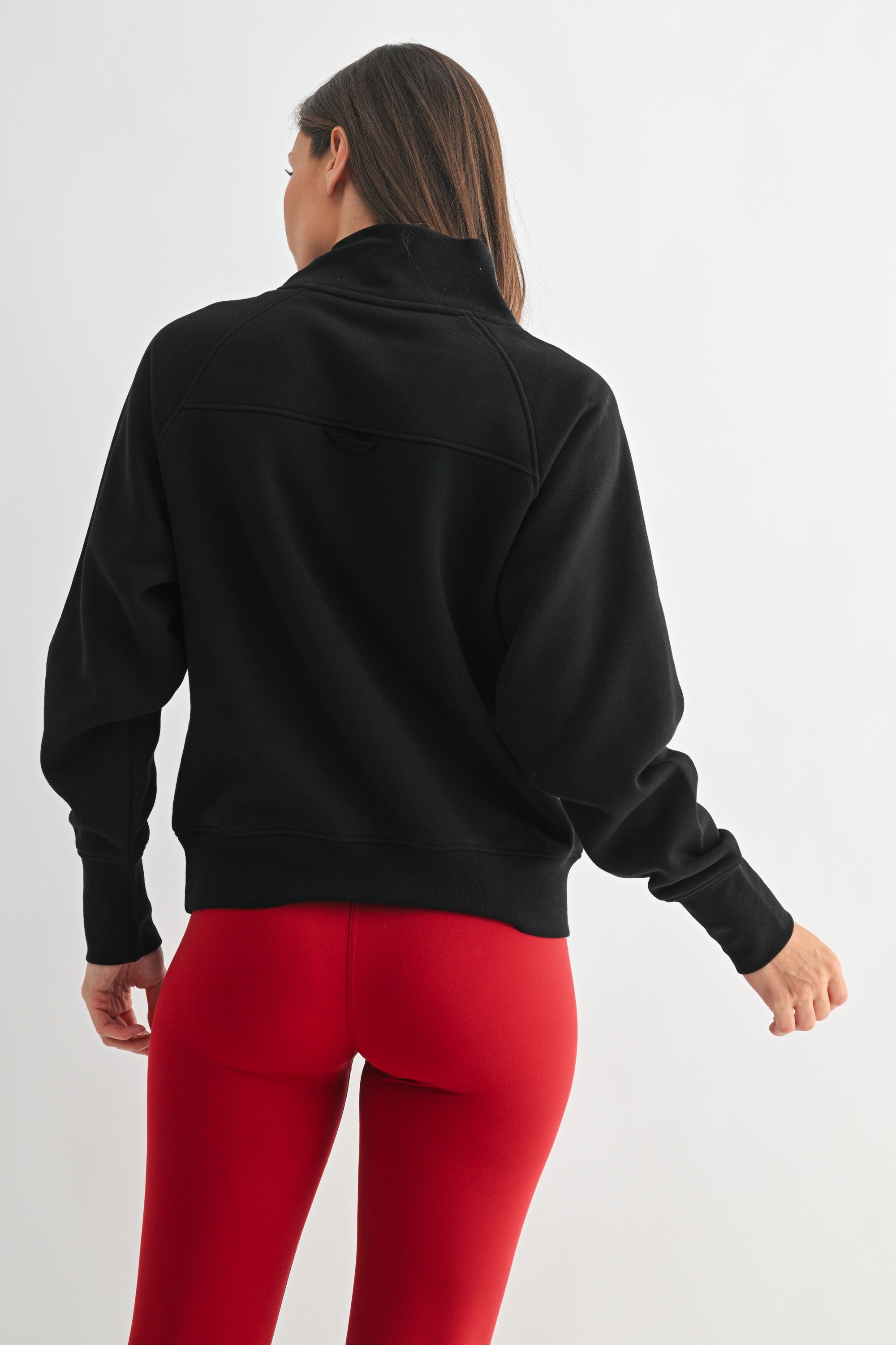 Hearthline Fleece Sweater - Black