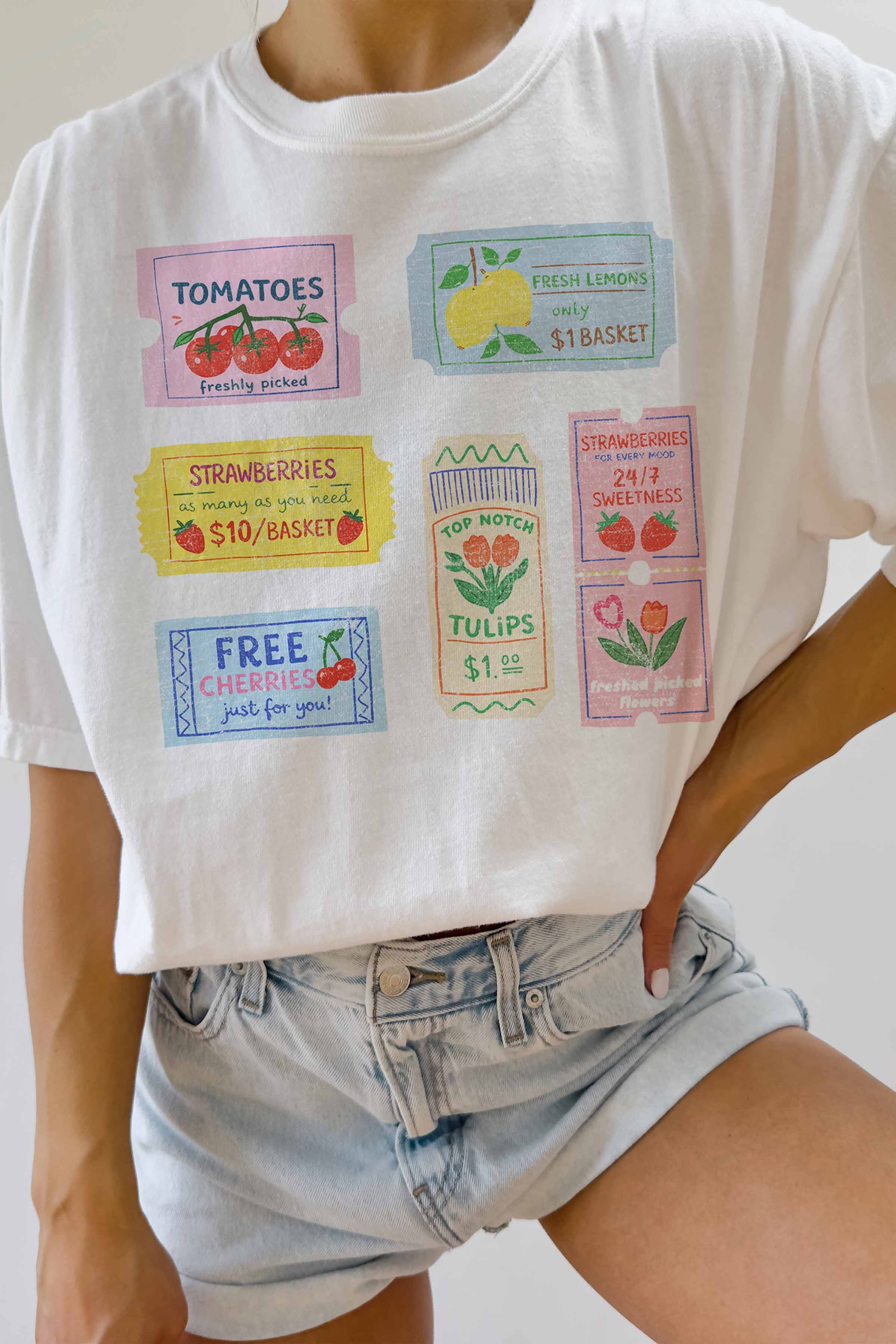 Farmer's Market Oversized Tee