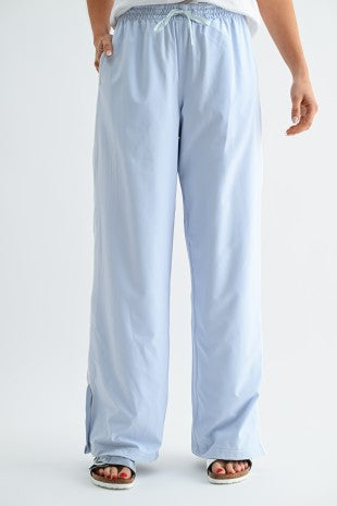 Finish Line Track Pants - Halogen Blue