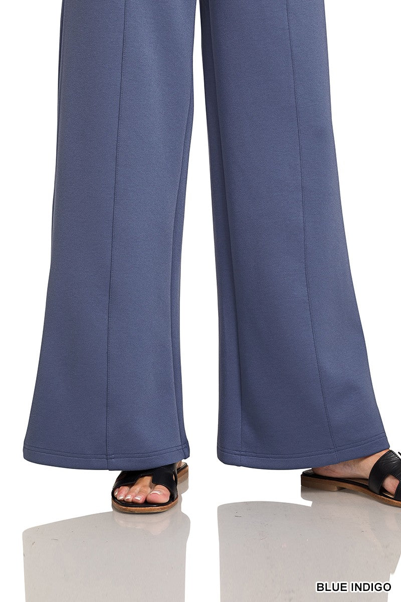 Scuba Knit Lounge Set - Blue Indigo