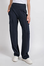 Load image into Gallery viewer, Butter Straight Leg Cargo Pants - Nocturnal Navy