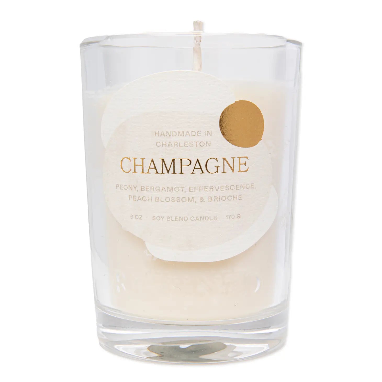 Champagne Candle 6oz