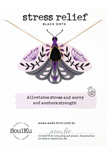 Alchemy Necklace Black Onyx - Stress Relief