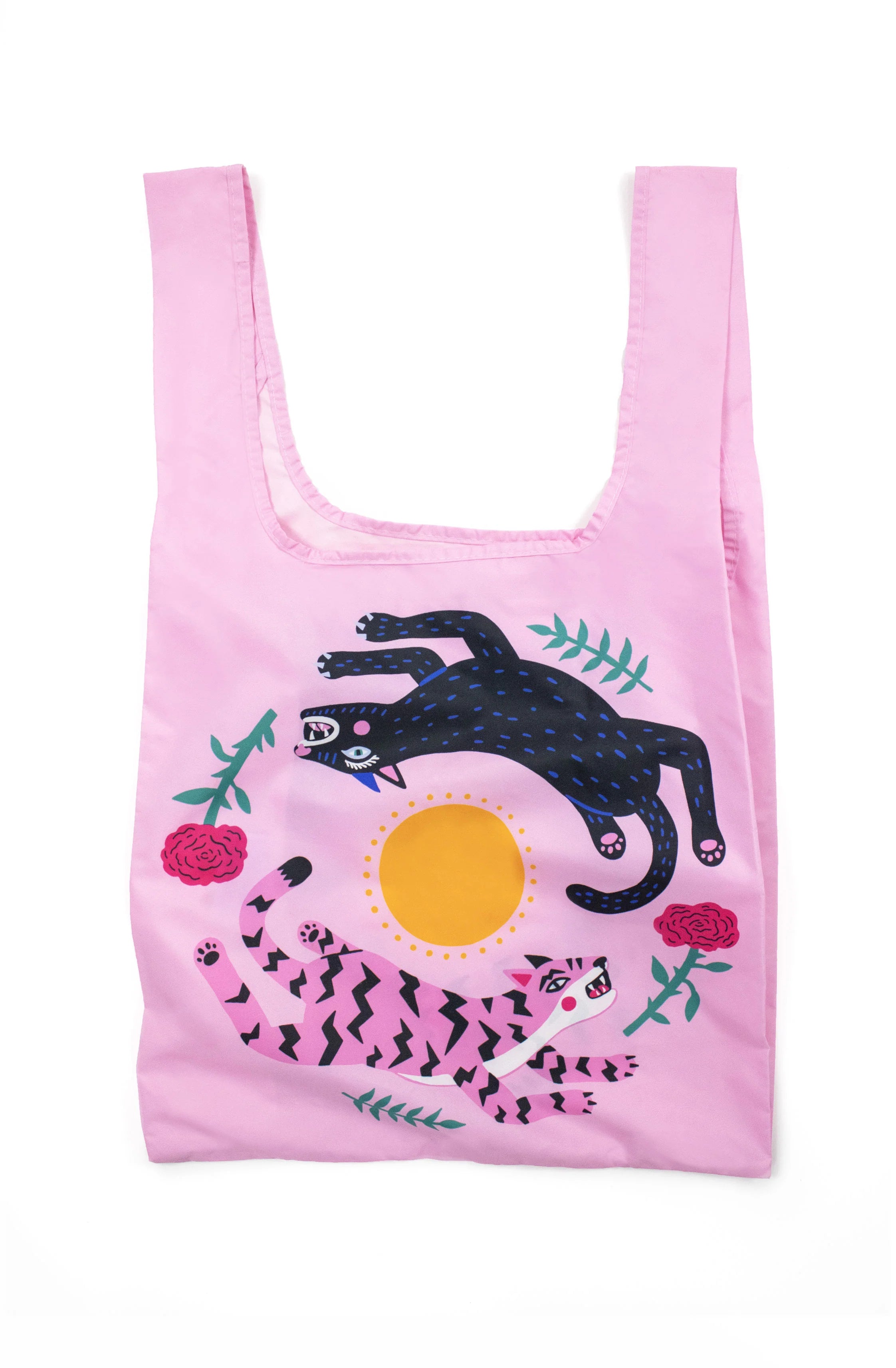 Medium Reusable Art Print Handbag