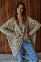Load image into Gallery viewer, Dawn Twisted Tunic - Mocha