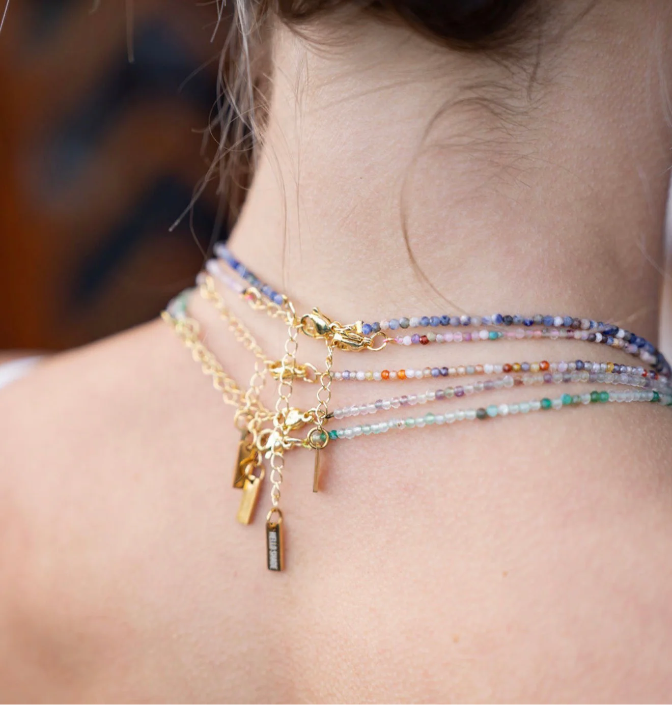 The Pisces Gemstone Knife Choker