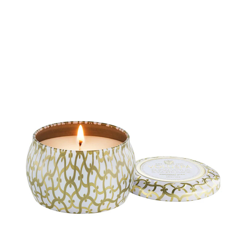 Eucalyptus & White Sage Mini Tin Candle