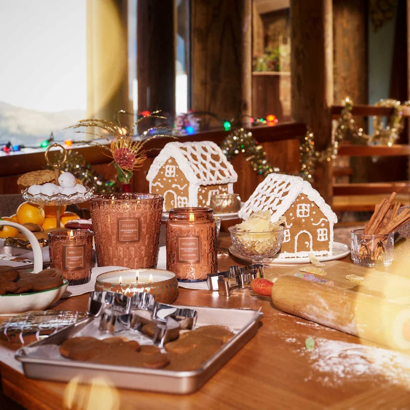 Gingerbread Chalet Large Jar Candle 18oz