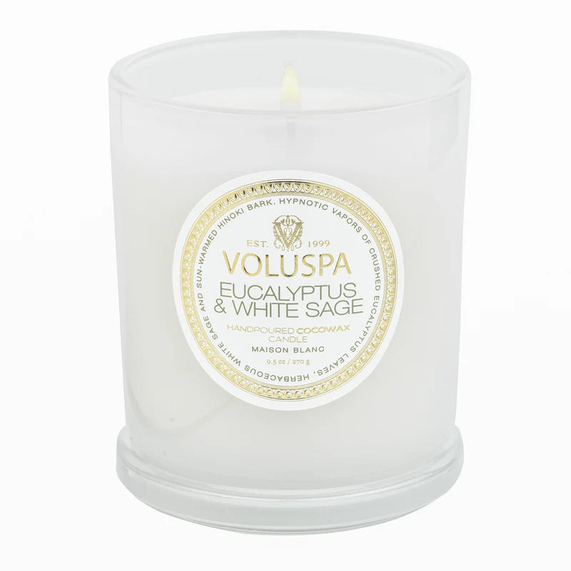 Eucalyptus & White Sage Classic Candle