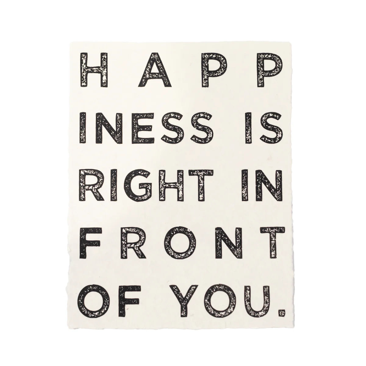 Happiness Handmade Art Print