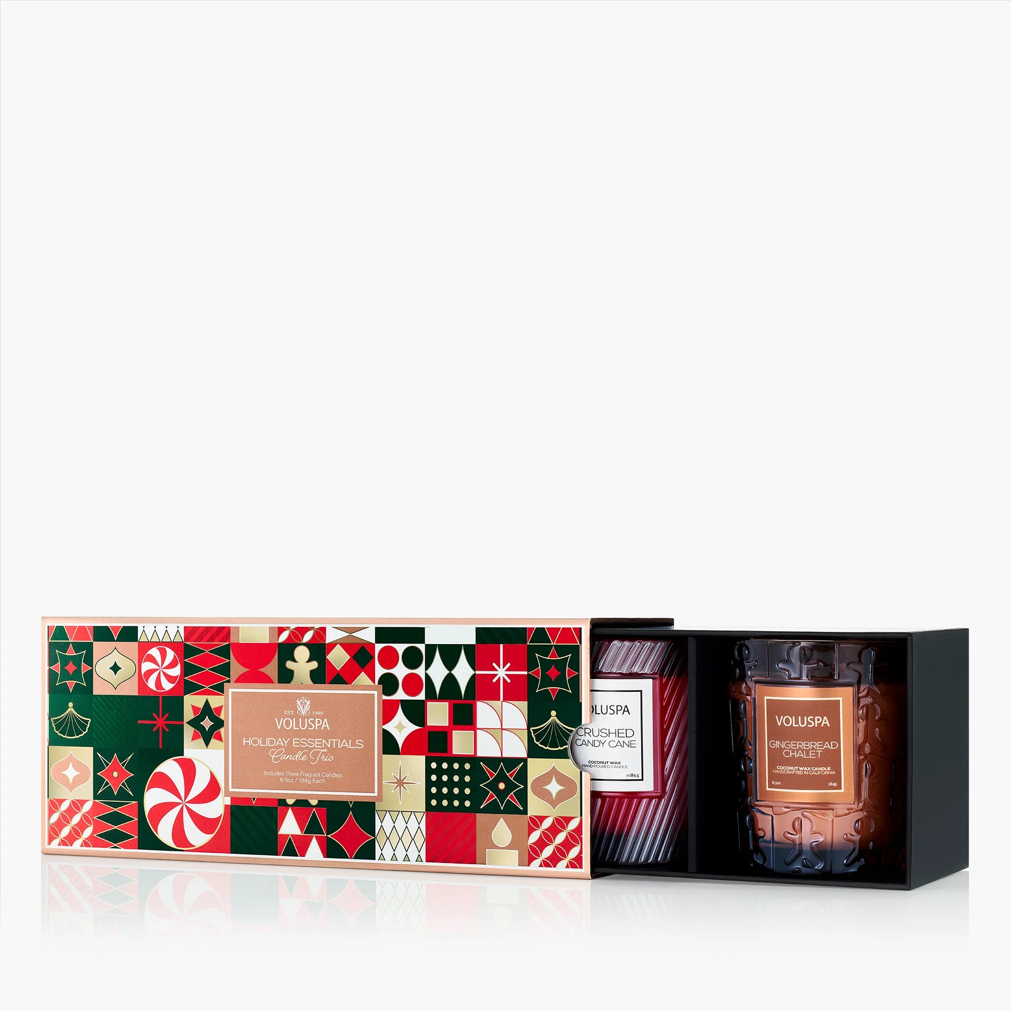 Holiday Essentials Candle Trio Assorted Gift Set