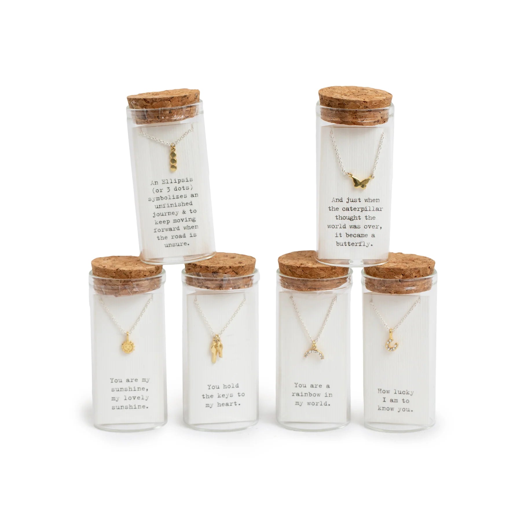 Message in a Bottle Necklaces