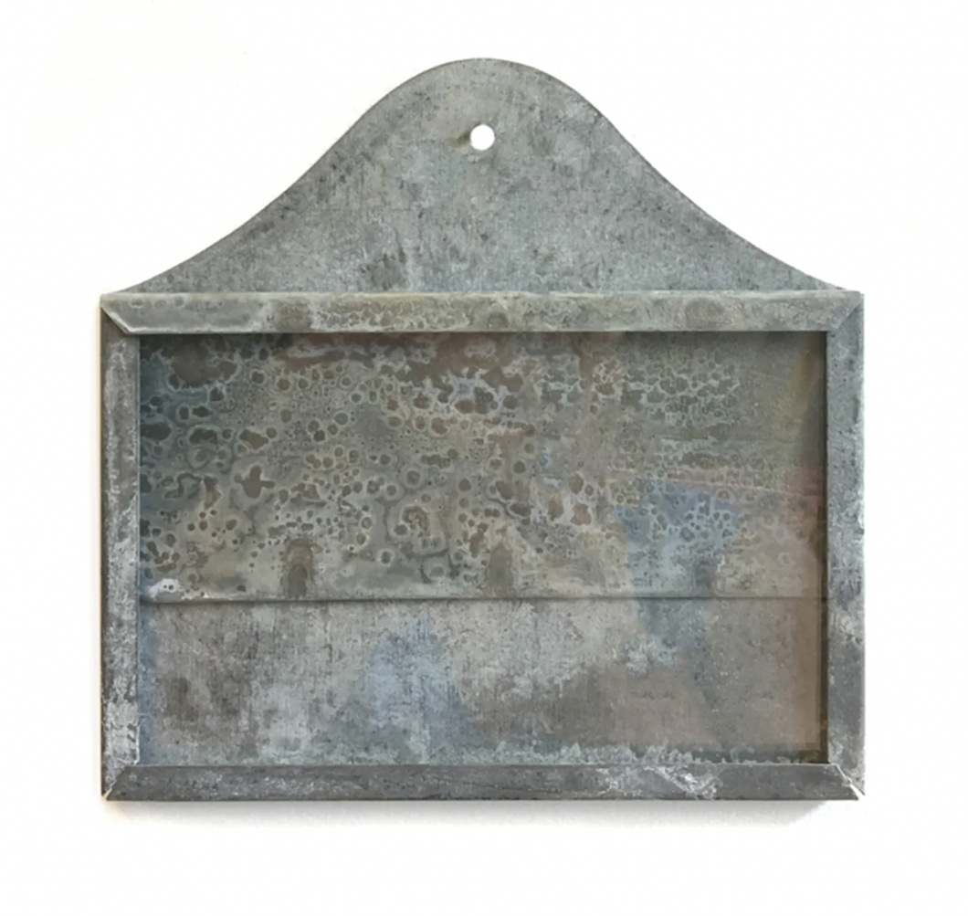 Vintage Zinc Envelope Frame