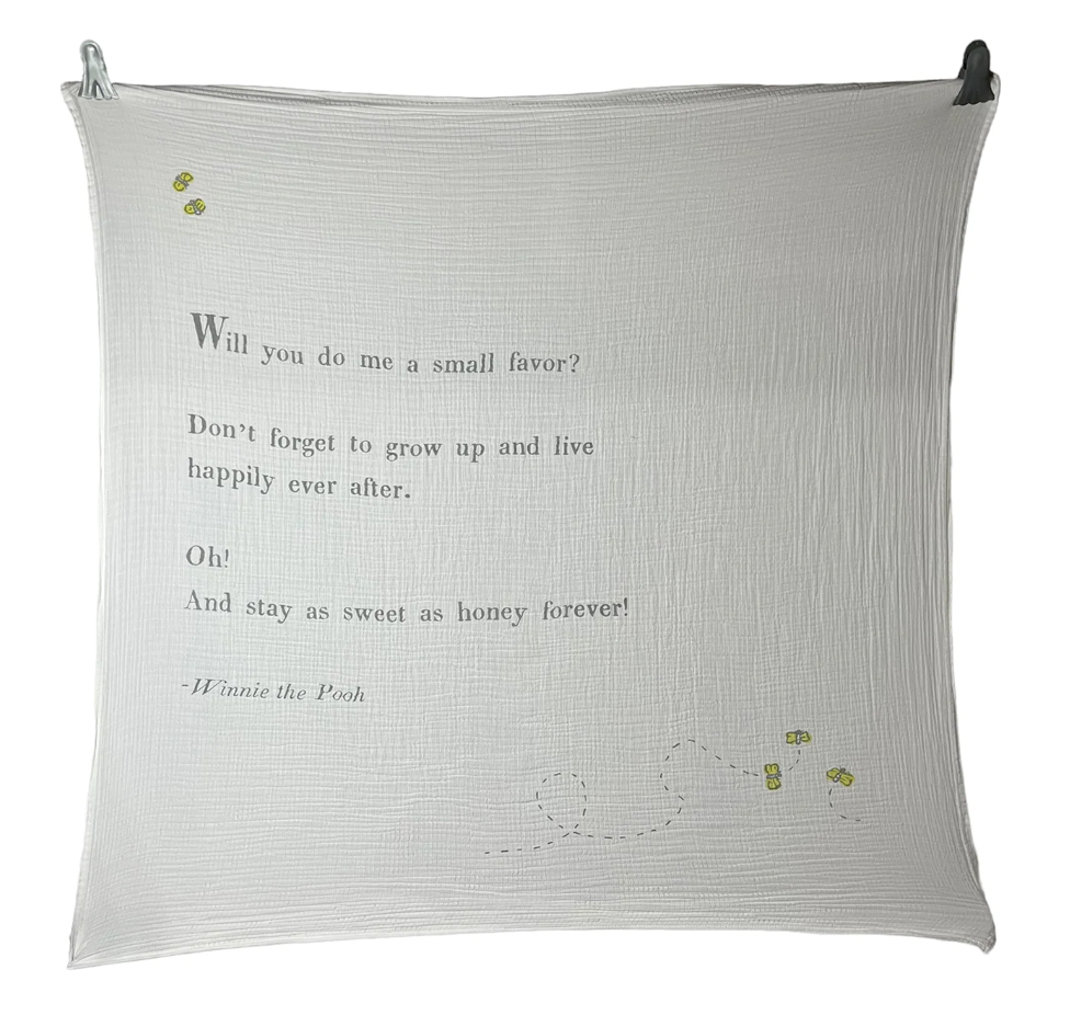 Winnie the Pooh Swaddle Blanket