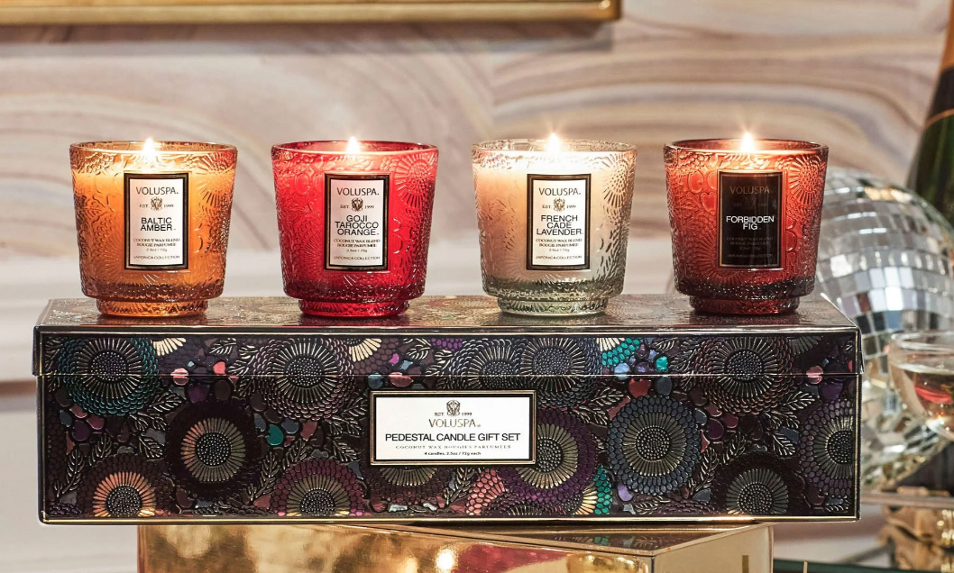 Japonica Best 4 Petite Candle Gift Set