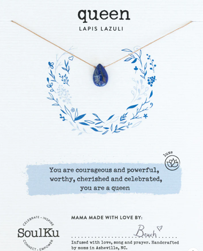 Lapis Luxe Necklace - Queen