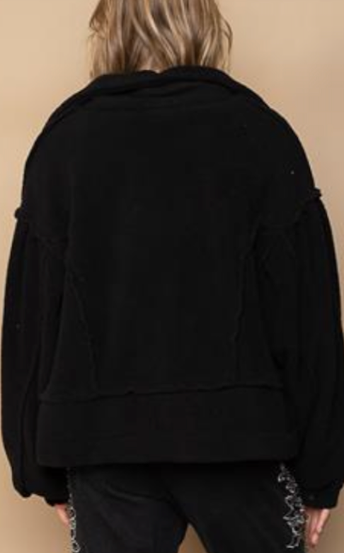 Black Fleece Jacket