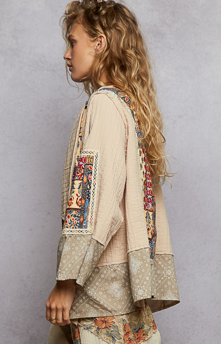 Natural Paisley Jacket